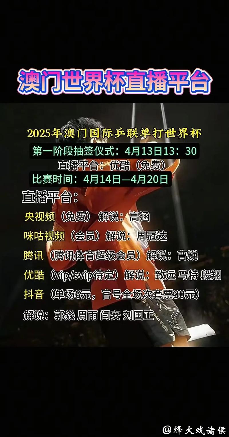 世界杯直播免费观看的平台有哪些